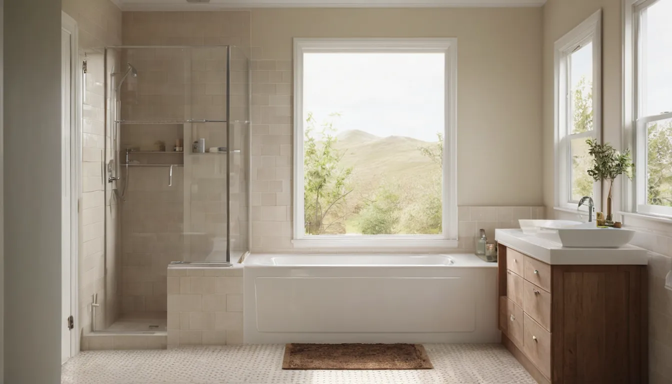 A bright, accessible bathroom with a walk-in tub in a Euclid home